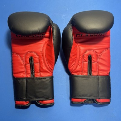 Title Boxing Pro Style Genuine Leather Classic Gloves 12 Oz Black
