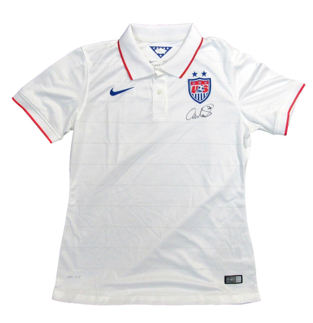 Abby Wambach Women's Soccer Team USA Signed/Auto Nike Soccer Jersey JSA 198598 