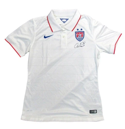 Abby Wambach Women's Soccer Team USA Signed/Auto Nike Soccer Jersey JSA 198598