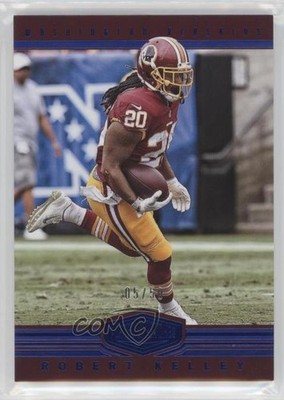2017 Panini Plates & Patches Blue 5/50 Robert Kelley #87 7p8