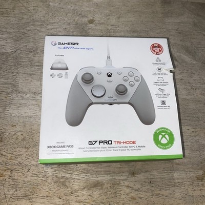 GameSir G7 Pro Tri-Mode Wired Xbox / PC Wireless Controller   White