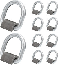 12 Heavy Duty Weld-on Forged D Ring With Mbs 12000lbs10 Pack 12 Heavy Duty Weld-on Forged D Ring With Mbs 12000lbs10 Pack