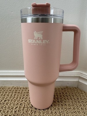 Stanley 40 oz tumbler, Nectar pink, Excellent condition with 3 new straws