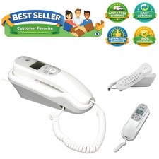 Compact TR1909 Corded Phone with 80-name Caller ID  Digital Answering