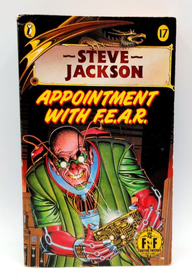 Appointment with F.E.A.R. (Puffin Books) by Steve Jackson 1987
