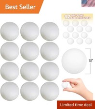 Versatile 1.5 Inch Ping Pong Balls - Ideal for Kids' Carnival Games