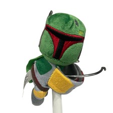 Disney Star Wars Boba Fett Cutie Cuff Plush Bracelet   Adjustable Wrap Toy