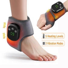 Electric foot and Heat massager and the bracket joints are portable  Make Relax