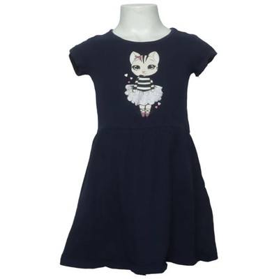 Dopo Dopo Girls, Kleid, Größe: 122, Blau/Mehrfarbig, Baumwolle, Print #XCs