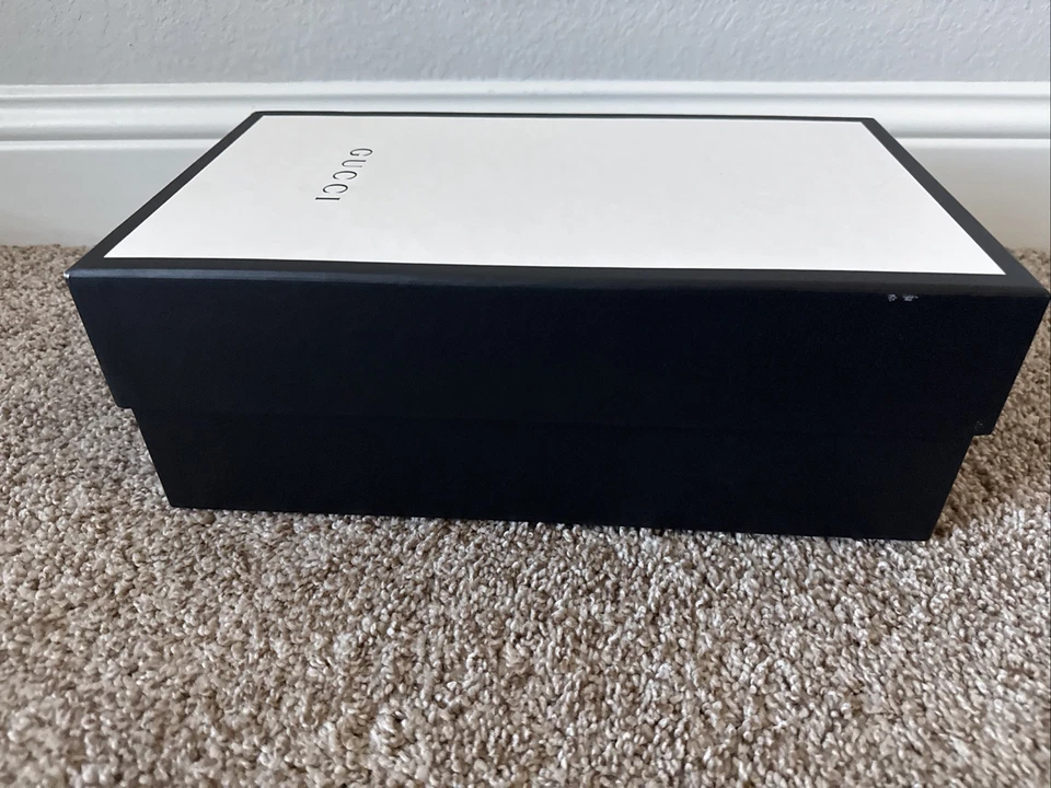 Подлинный Gucci классический черный и белый пустой обуви хранения подарочная коробка - Изображение 4 из 4