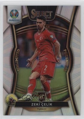 2020 Panini Select UEFA Euro Preview Silver Prizm 25/25 Zeki Celik #UP-26 i4v
