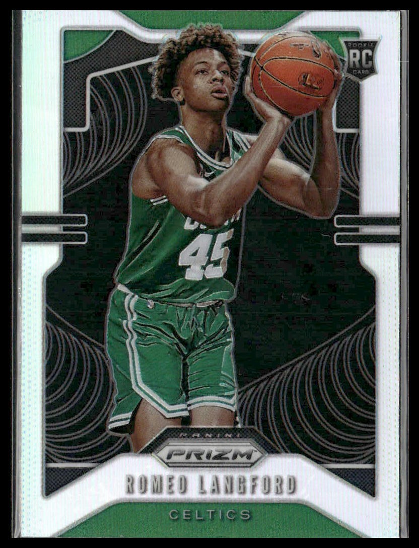 2019-20 Panini Prizm #260 Romeo Langford Prizms Silver