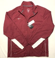 Nike Mens Large Dri-Fit Full-Zip Jacket Red NEW