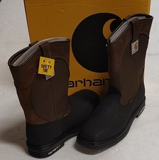 Carhartt Hombre Resistente Flex Cuadrado Puntera de Acero Wellington Bota Impermeable, Talla 10M