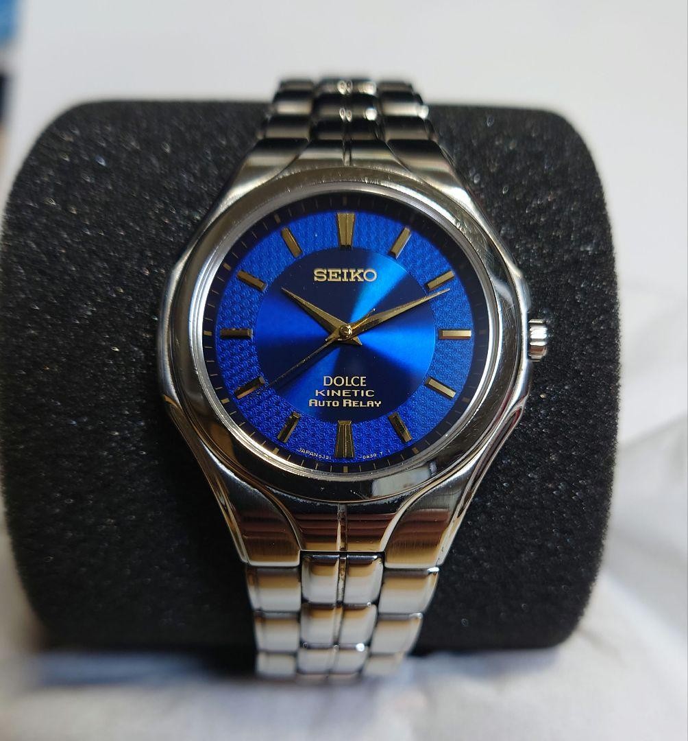 SEIKO DOLCE セイコー ドルチェ キネティック オートリレー5J21 Seiko Dolce Kinetic Auto Relay 5J21-0A40 Battery Replaced | eBay