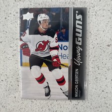 2021 Upper Deck Mason Geertsen 470  Young Guns Rookie