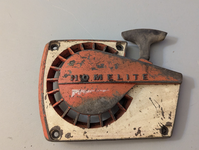 #ad Vintage Homelite Chainsaw Recoil Assembly A 63010 NEEDS REPAIRED $9.99