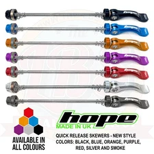 Hope Quick Release QR Skewers New Style - 100 130 135 141 170 190mm - Brand New