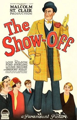 The Show Off 1926 Poster Print Wall Art Movie Decor