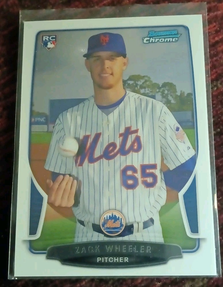 2013 Bowman Chrome - Zack Wheeler #49 (RC)