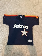 Vintage Houston Astros Steve Finley #12 Jersey Shirt Russell Athletic USA S