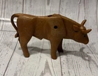 Vintage 1976 Playmobil BULL Cow Farm Animal Figure 4" Toy EUC