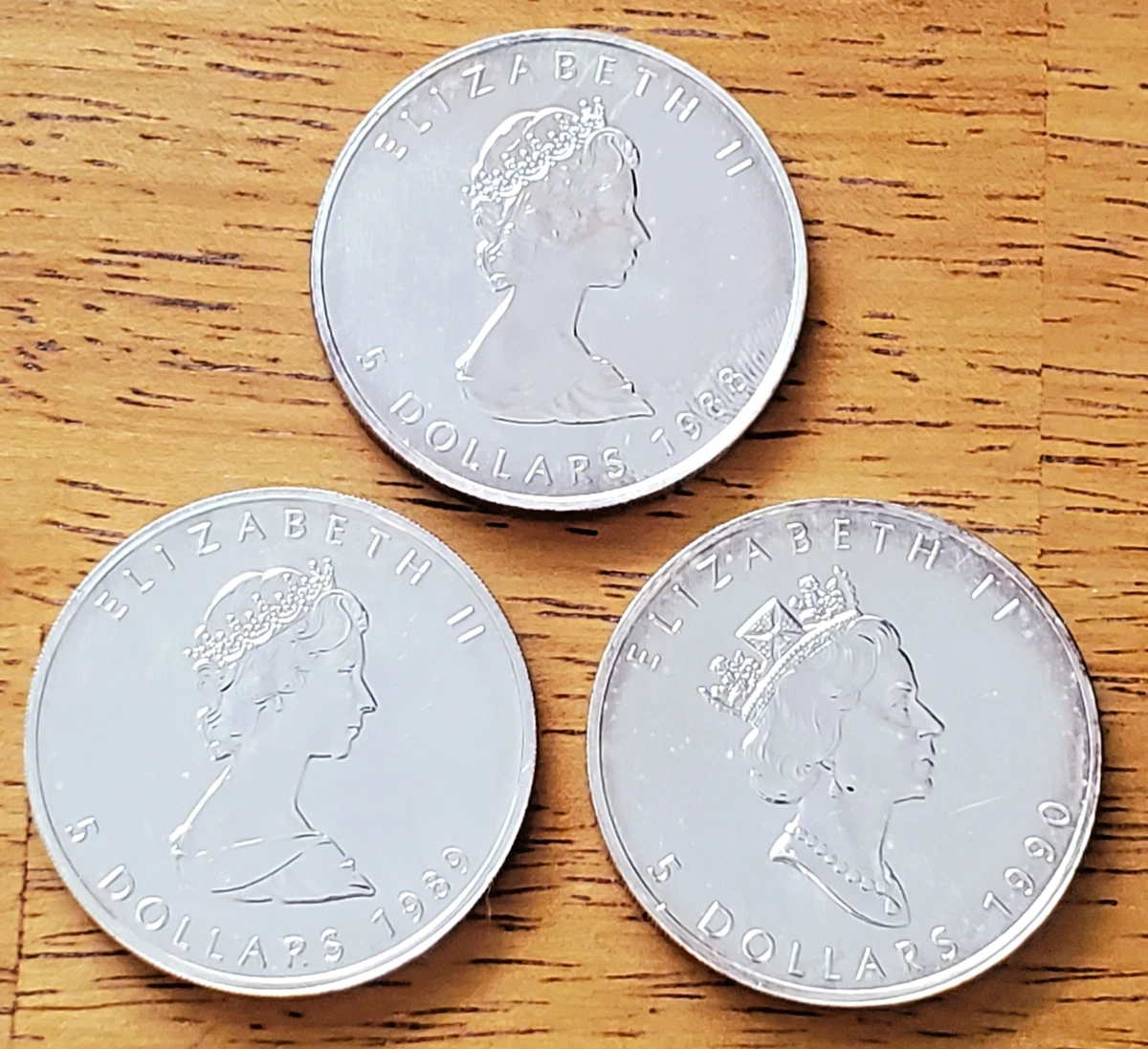 Canadian Maple Leaf 1989 Year Silver Bullion Coins for sale | eBay