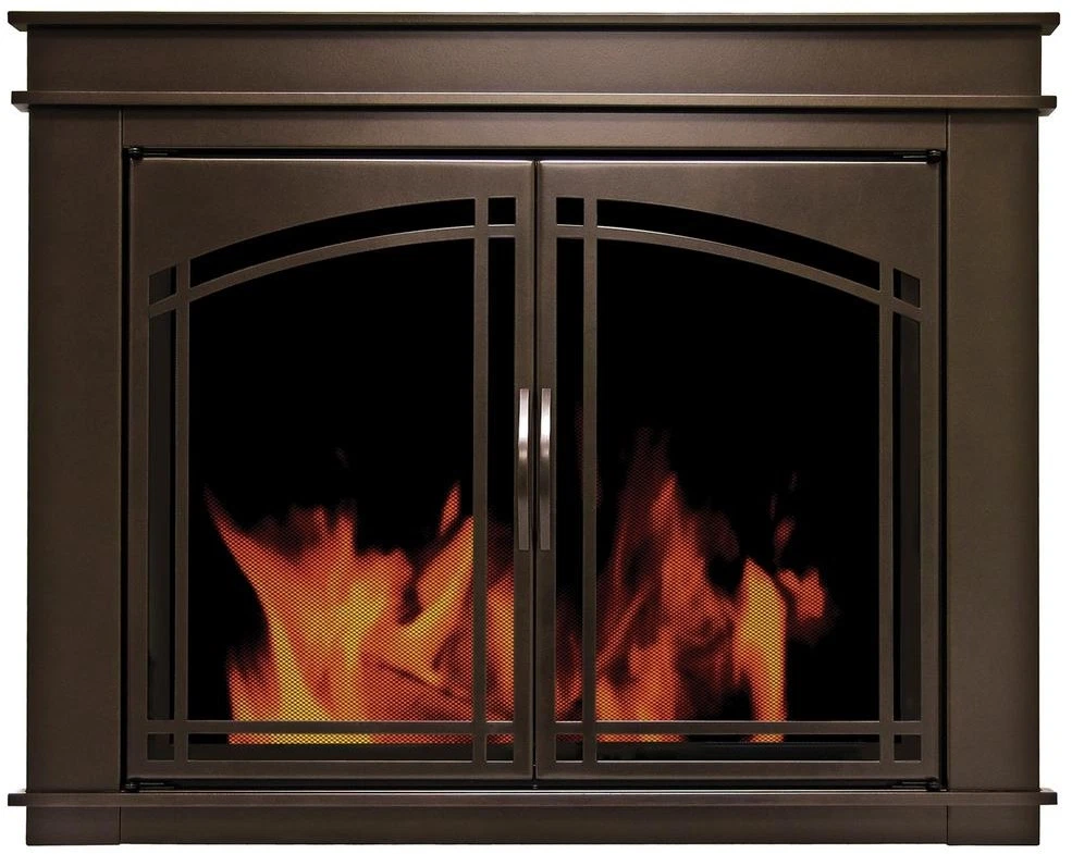 Glass Fireplace Door Doors Mesh Screen Cabinet Style Magnetic Pleasant  Small 872076012887 | eBay