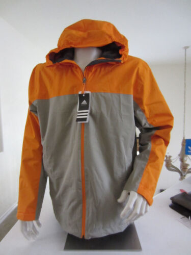 Adidas Mens WT COLB Outdoor Hooded Lined Windbreaker Blancher NWT XL $119 - Foto 1 di 7