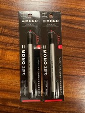 Tombow MONO Zero Eraser Round 2.3mm Lot 4 