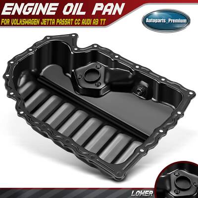 A-Premium Lower Engine Oil Pan Compatible with Nissan
