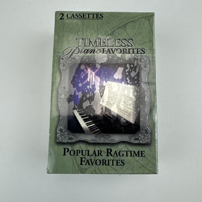 Timeless Piano Favorites Popular Ragtime Favorites Cassette 1998 Madacy