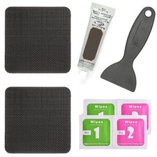 Trampoline Patch Repair Kit 4"X 4" Square On Patches  Repair Trampoline Mat ...