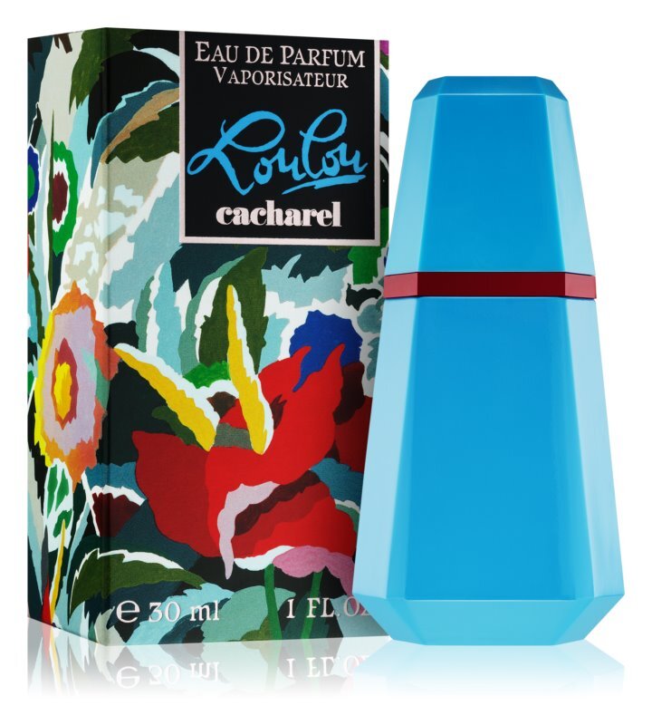 Cacharel Lou Lou 香水 青と赤の六角形デザイン Vintage瓶 Cacharel Lou Lou 30 / 50 ml Eau de parfum | eBay