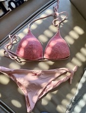 Bikini Tezuk Rosa Paillettes L