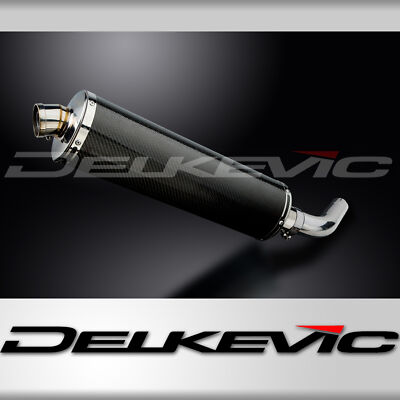 Honda VFR800 Interceptor 1998-2001 Slip On 18'' Oval Carbon Exhaust Muffler Kit
