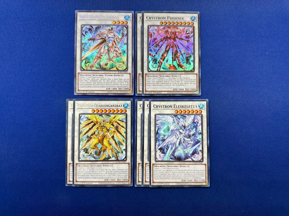 Yu-Gi-Oh! - Complete Crystron Synchro Deck - Image 2 of 4