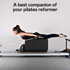 Pilates Reformer Sitting Box Pilates Kit Yoga Gym Fitness Workout Box Brand New