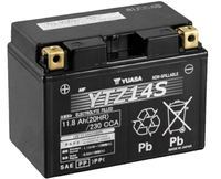 Yuasa YTZ14S AGM Versiegelte Batterie 12V 11Ah FüR Maxsym 400 2011-2012