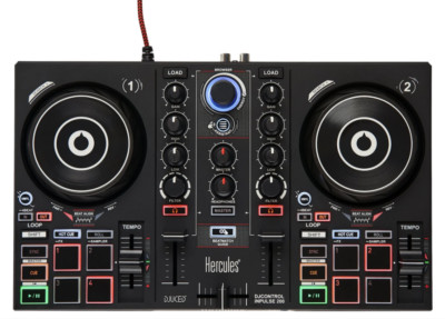 Hercules DJControl Inpulse 200   USB DJ-Controller   Schwarz