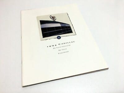 1994 Cadillac Deville Concours Fleetwood Deville Brochure