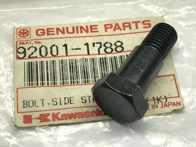 たかNo.5　1 NEW OEM KAWASAKI EX500 ZR550 ZX600 ZX750 ZX1000 STAND BOLT 92001