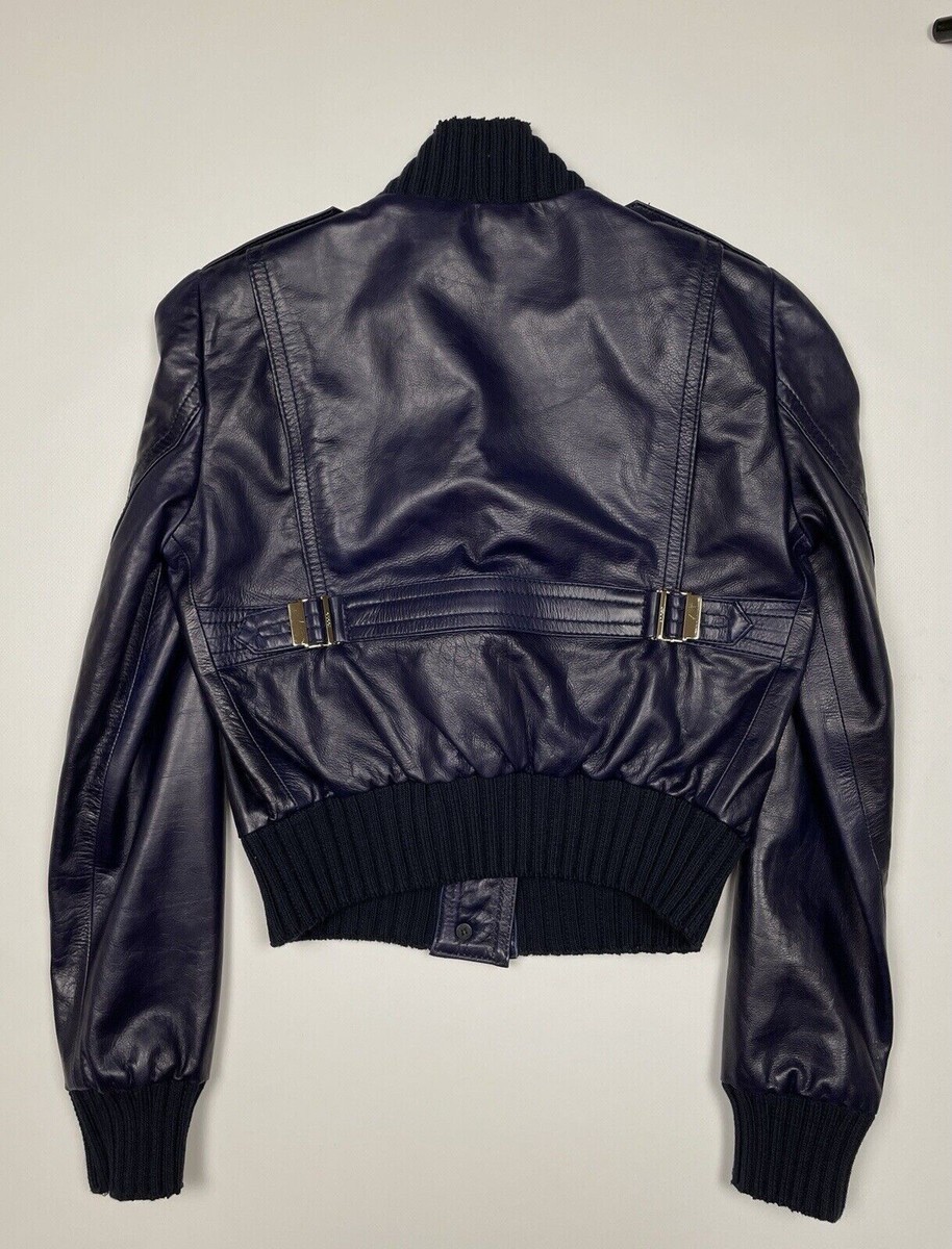 Gucci Madonna Leather Bomber Jacket era Tom Ford Frida Giannini