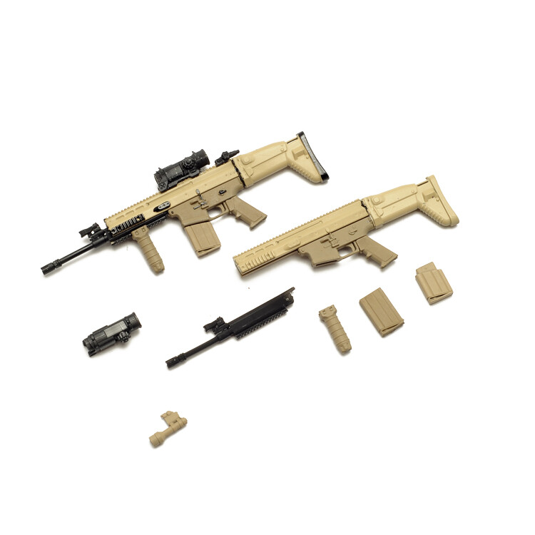 New Tomytec Figma Little Armory Weapon Kit SCAR-H 1/12 TOMYTEC