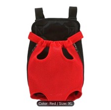 NWT Andrea  s Deals Small Dog Hiking Backpack S Red