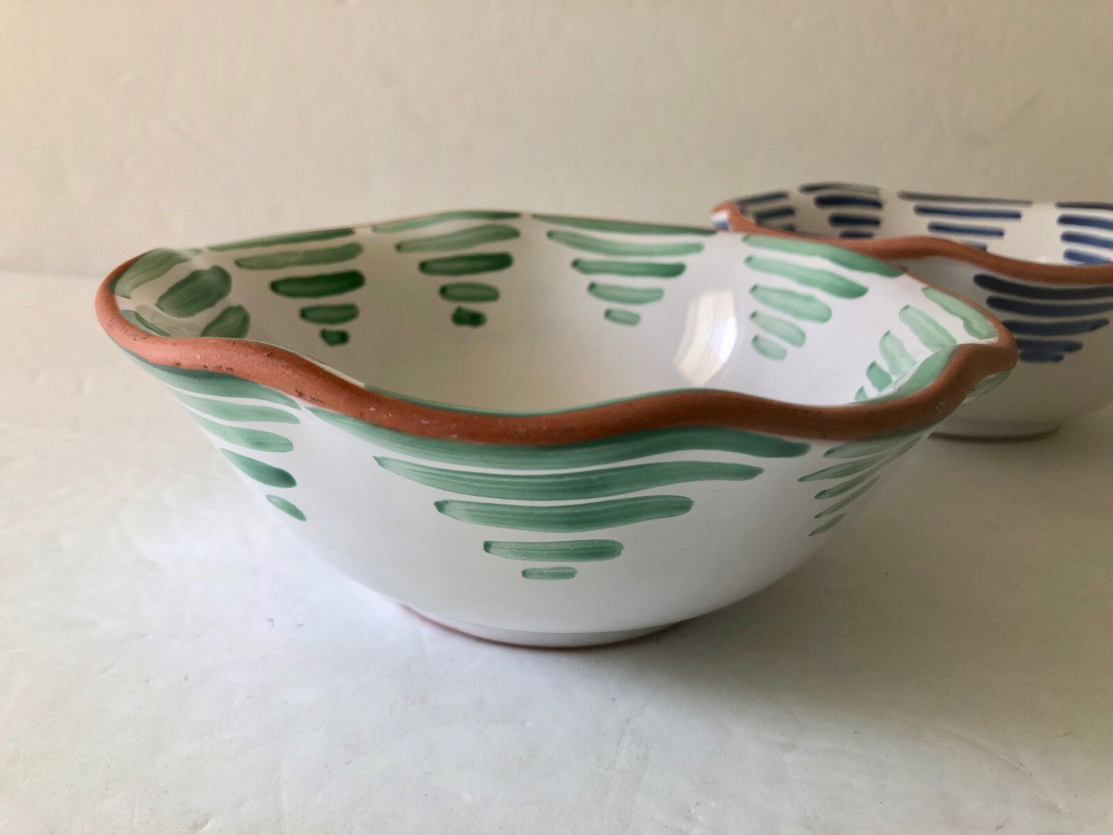 Vintage The Essex Collection Bowls Made In Portugal Hand Painted eBay