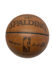 2011 NBA ISSUED DETROIT pistons LEATHER Spalding On Court Basketball game played