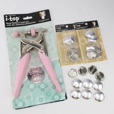 I-TOP Brad, can badge maker - pink imaginisce
