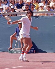 Romanian Tennis Pro ILIE NASTASE Glossy 8x10 Photo Print Legend Poster HOF 91