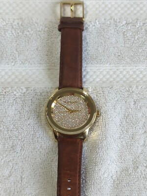 Michael Kors MK2455 Kinley Gold Pave Crystal Dial Ladies  display picture 1